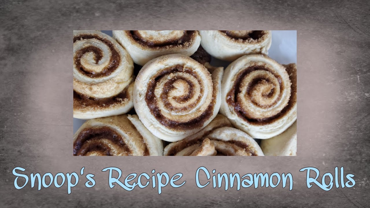 Cinnamon Rollin' cinnamon rolls | Snoop Dogg's cookbook| From Crook to Cook