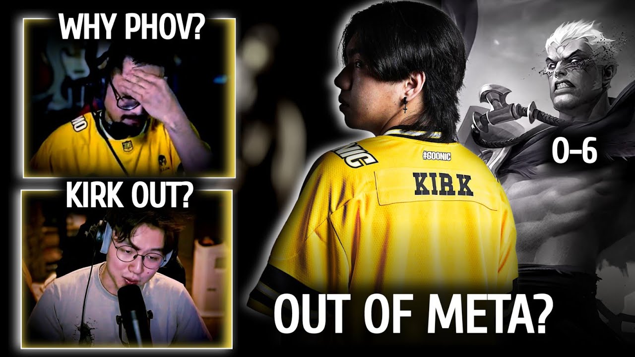 HERO POOL OR META? MIRKO & WOLFCASTS REACTS TO ONIC PH KIRK'S SHAKY PERFORMANCE AT MSC 2025