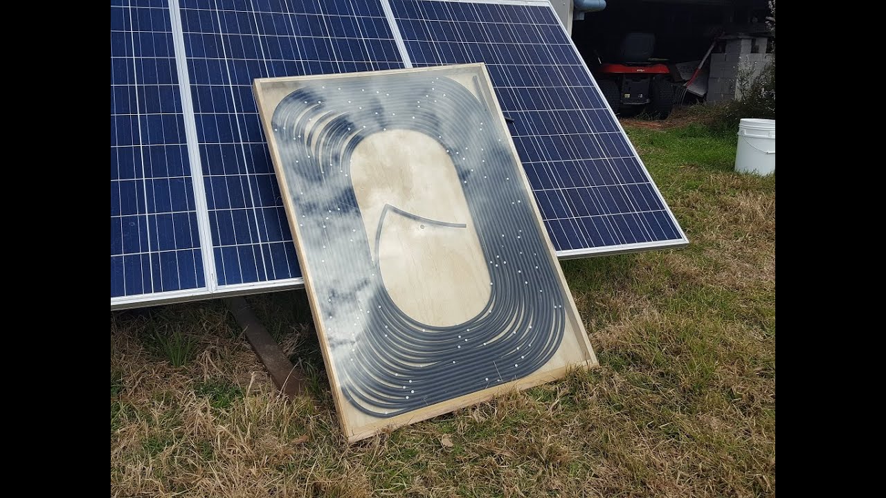 Off Grid Solar Power - DIY Solar Hot Water
