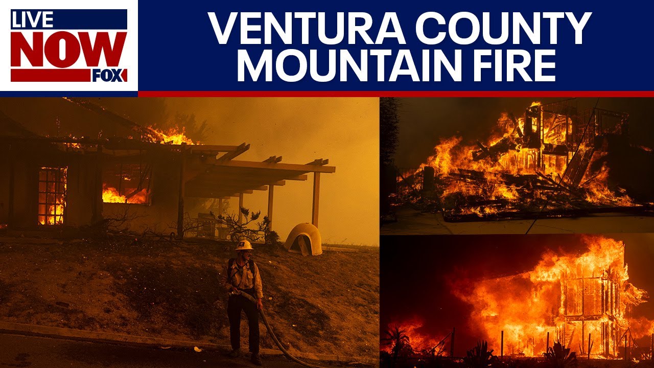 HAPPENING NOW: Ventura County fire burns over 8,000 acres