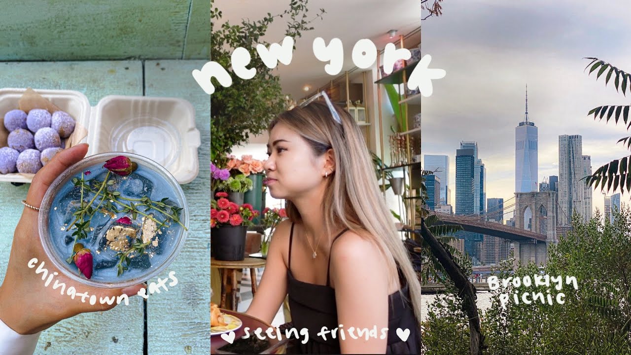 nyc vlog 🧺 chinatown eats, picnic in brooklyn, best views, weekend in the city