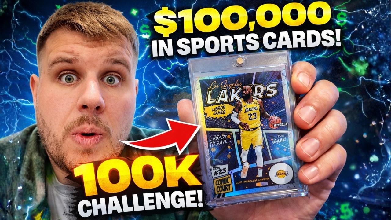 Sports Cards Challenge: Road to $100K - Episode 3