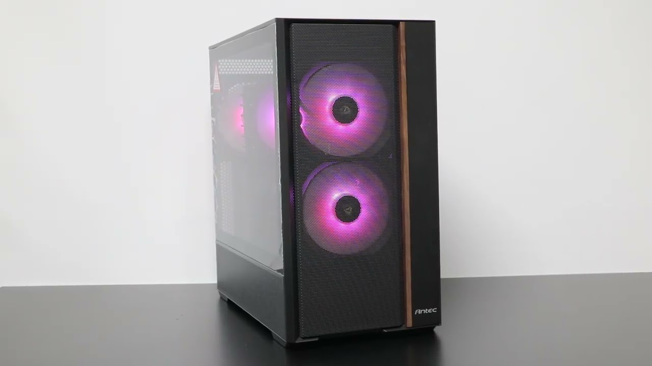 [광고] Antec FLUX REAR MESH BTF ATX케이스 RGB 백라이트 조명