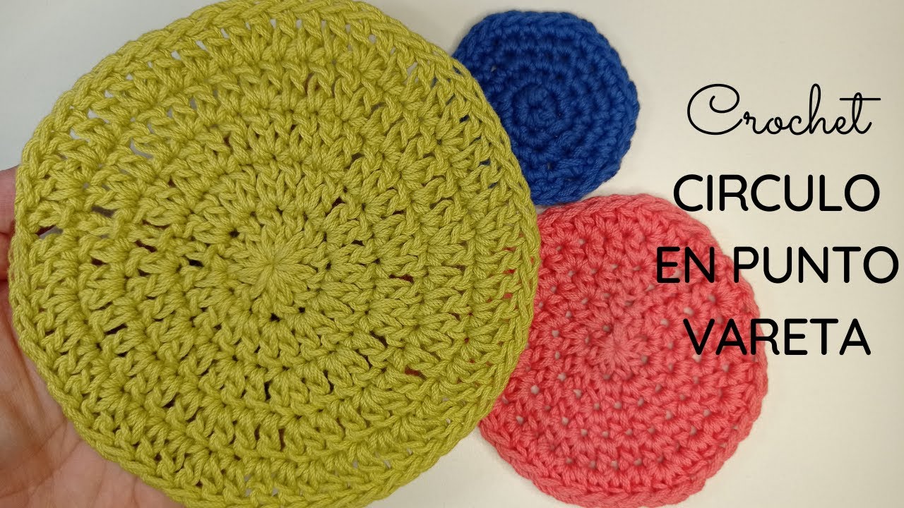 Cómo tejer un círculo en punto vareta a crochet