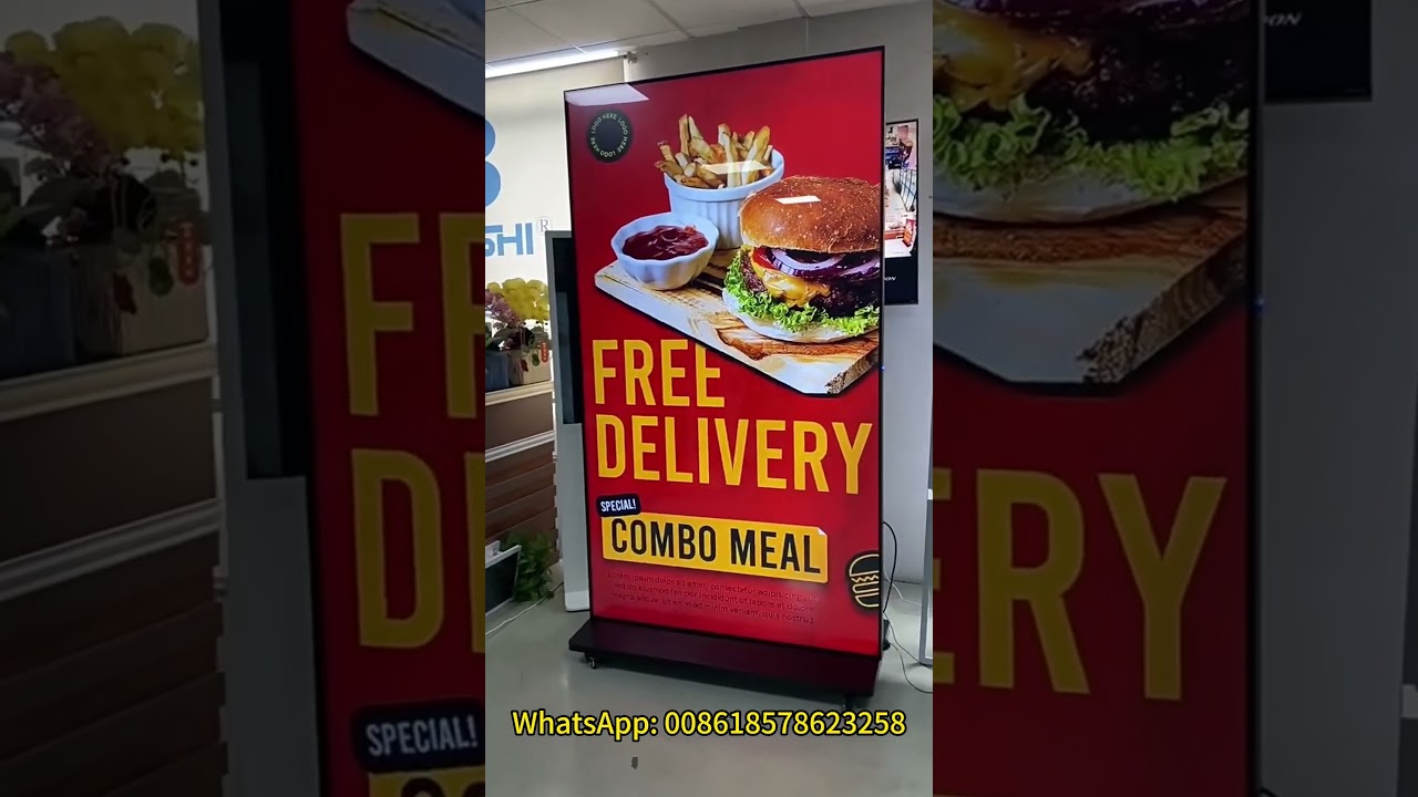 Digital Signage Kiosk, Smart Touch Screen Kiosk, Floor Stand Digital Kiosk. #digitalsignage