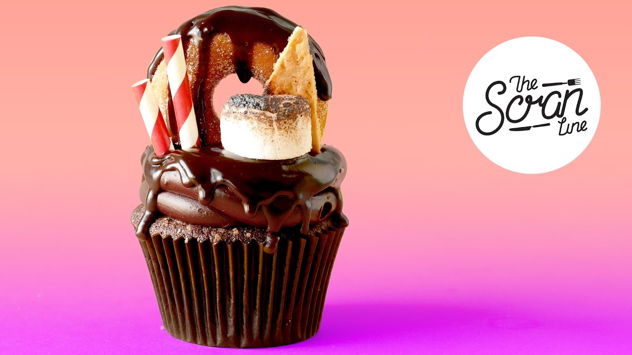S'MORES FREAKSHAKE CUPCAKES- The Scran Line