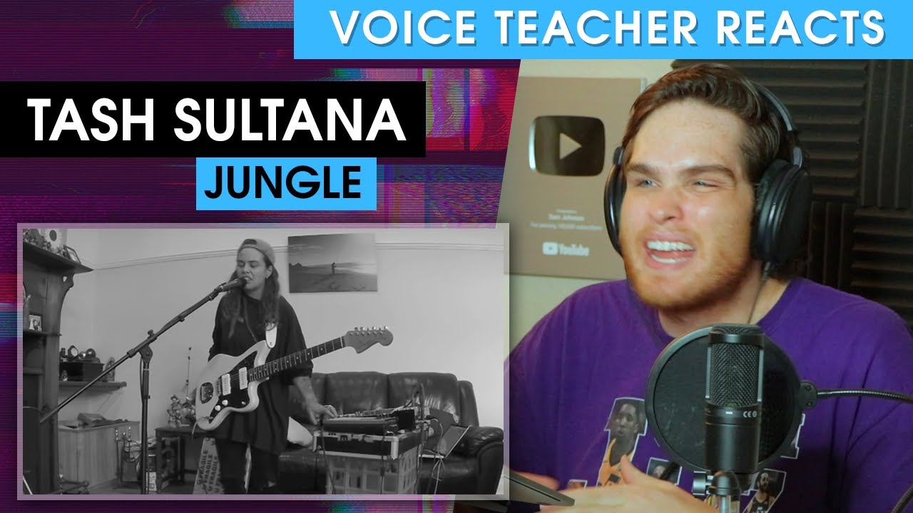 TASH SULTANA - JUNGLE (LIVE BEDROOM RECORDING) | Voice Teacher Reacts