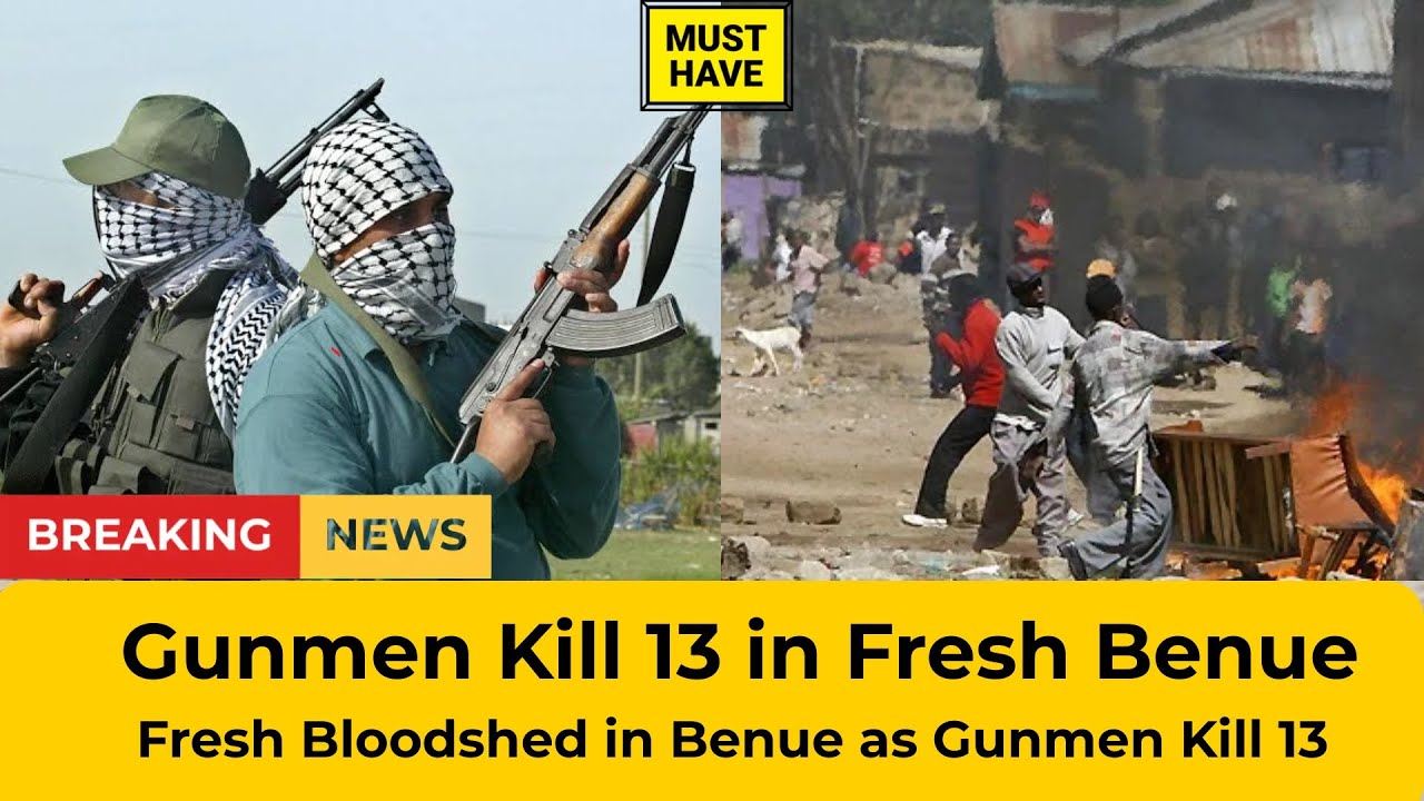 13 Unalive as Gunmen Storm Anwase Market in Benue | Fresh Attack in Kwande LGA