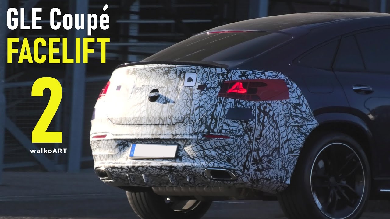 Mercedes Erlk&ouml;nig GLE Coupe C167 Facelift 2 * GLE Coupe facelift prototype * 4K SPY VIDEO