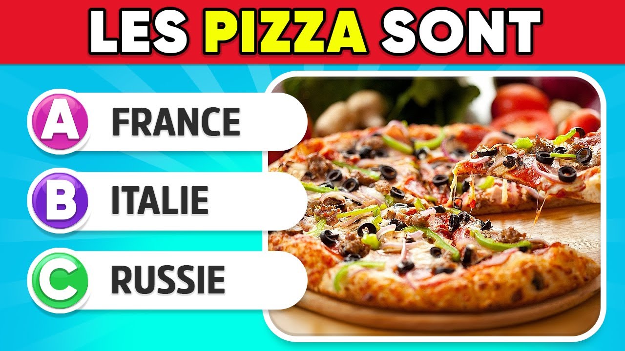 🌍 Devine le PAYS par son PLAT 🍔🍕😋 | Quiz Géographie