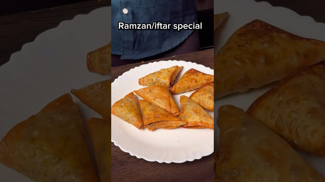 Chicken samosa in easy 6 steps- #eveningsnack #samosa #chickenrecipes #chickensamosa
