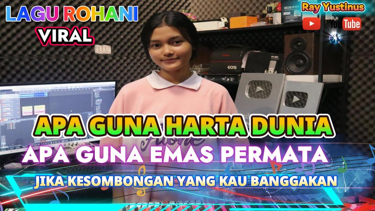 KU PERLU ENGKAU TUHAN ( APA GUNA HARTA DUNIA ) - LAGU ROHANI POPULER COVER NUNI SARAH SITOMPUL