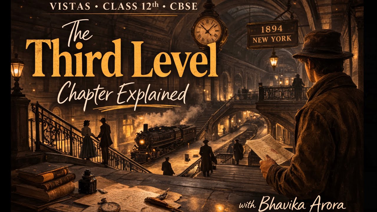 The Third Level – Full Detailed Explanation | Class 12 English NCERT Chapter 