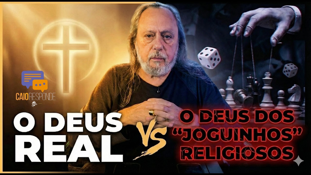 #CAIORESPONDE 1 | DEUS REAL VS. O DEUS DOS 'JOGUINHOS' RELIGIOSOS.