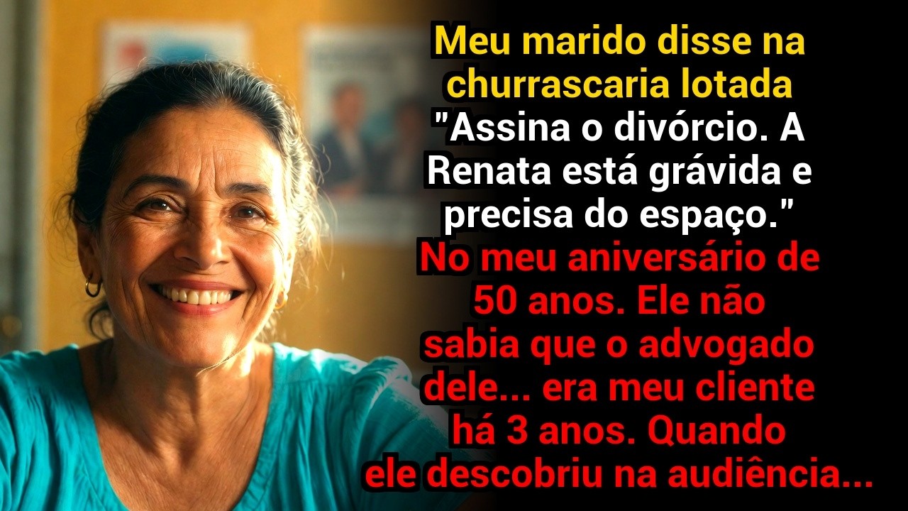 Meu Marido Pediu Divórcio No Meu Aniversário De 50—Ele Não Sabia Que O Advogado Era Meu...
