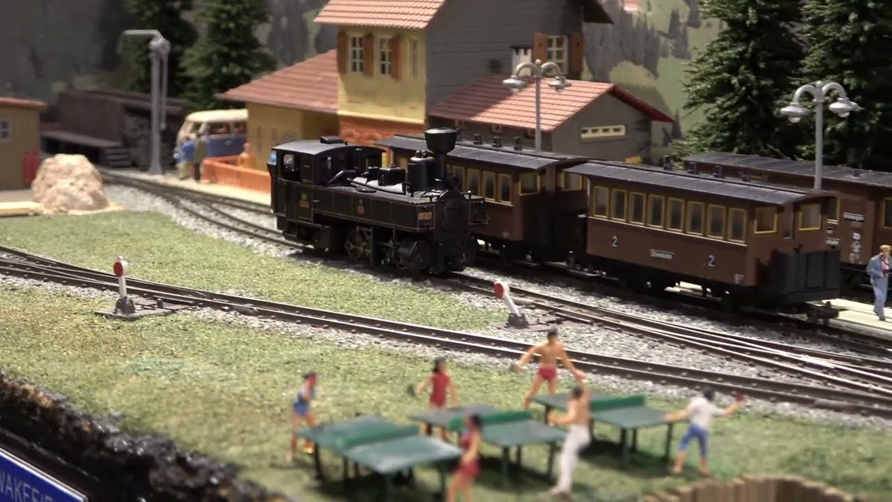 'Bürgedorf' HOe Gauge Model Railway