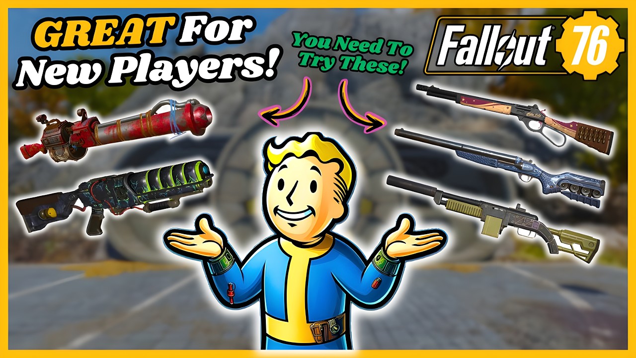 6 Weapons EVERY Player Needs in Fallout 76! (Modding Guide & Plan Locations)
