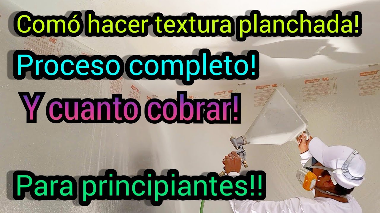 Como hacer textura planchada fácil y rápido y cuanto cobrar!!