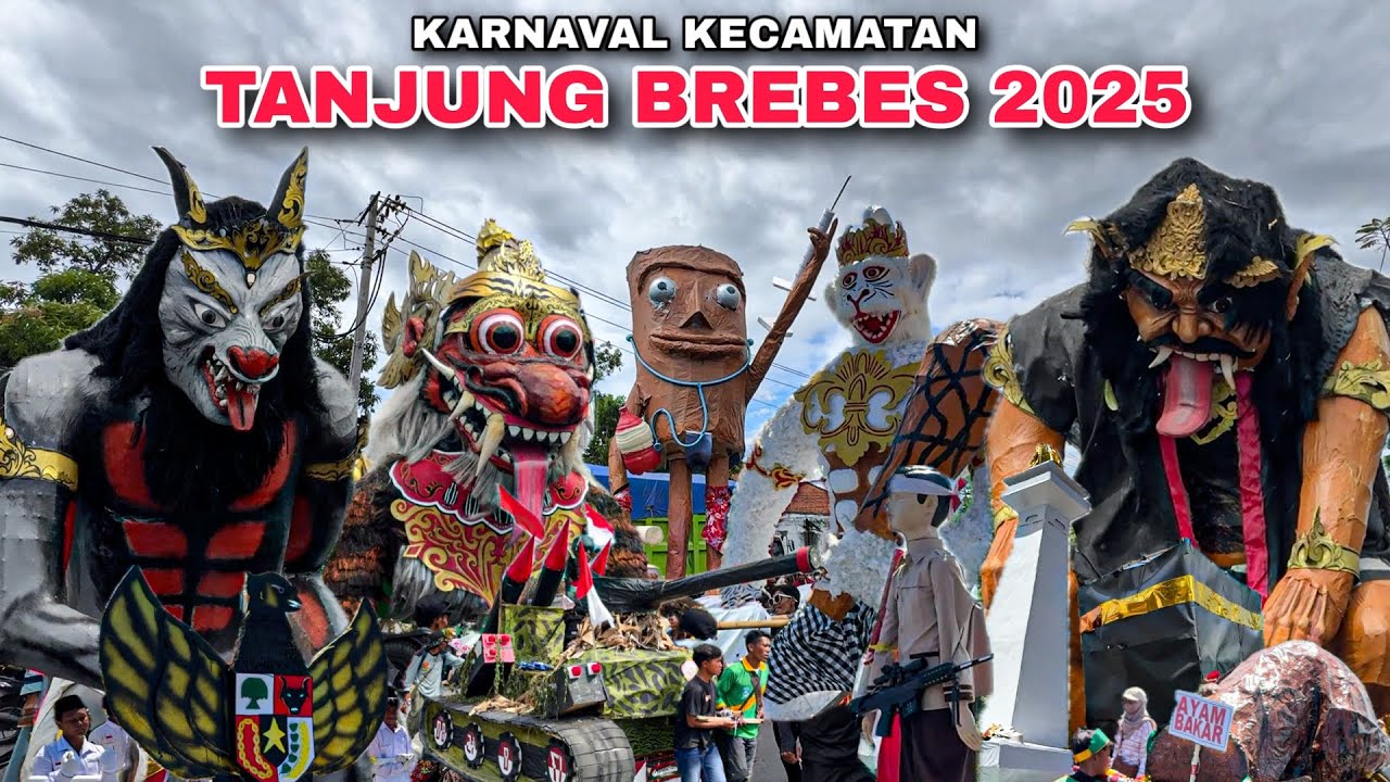 KARNAVAL KECAMATAN TANJUNG BREBES 2025 ❗️ Spesial HUT RI Ke 80