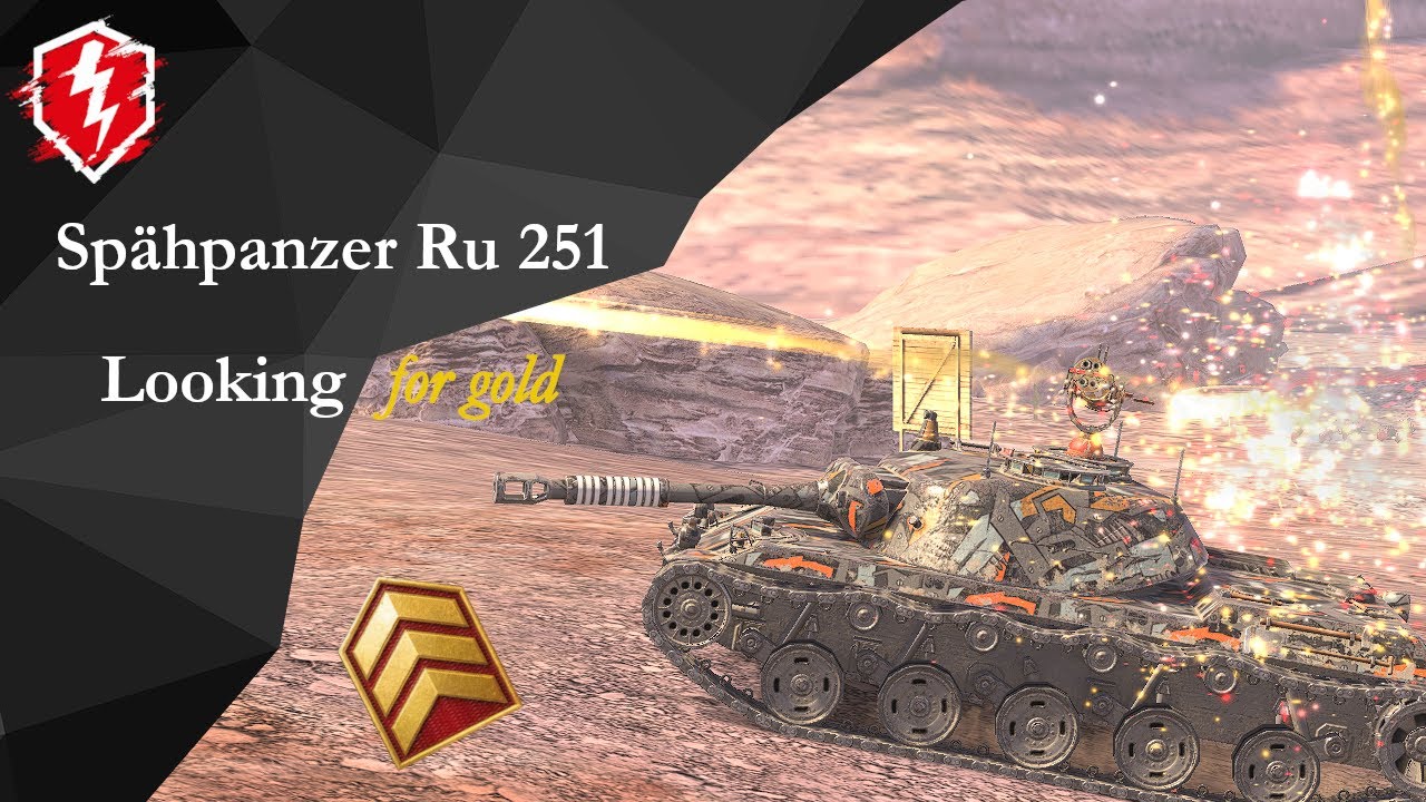 WoT Blitz: Spähpanzer Ru 251 - Basic Mastery