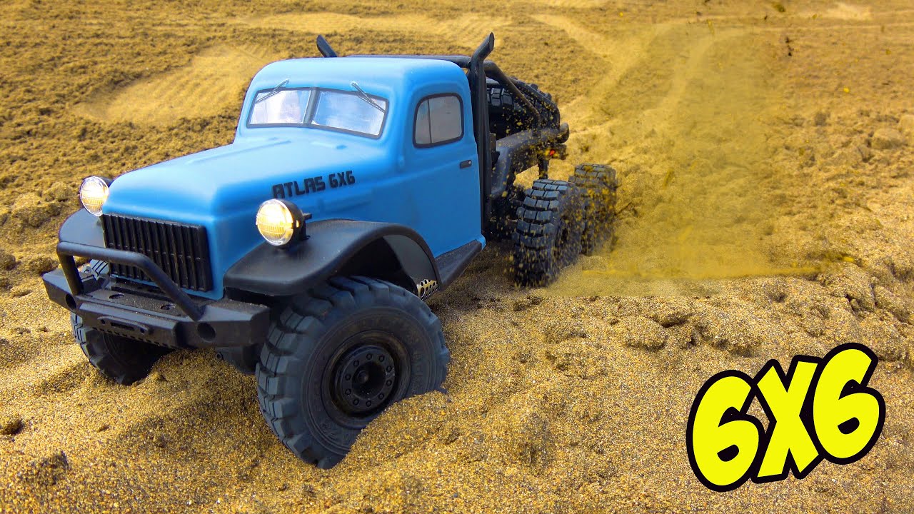 ▶️ ATLAS 6x6 El Coche RC CRAWLER 🔥DEFINITIVO🔥Radiocontrol Eléctrico 🚙💦