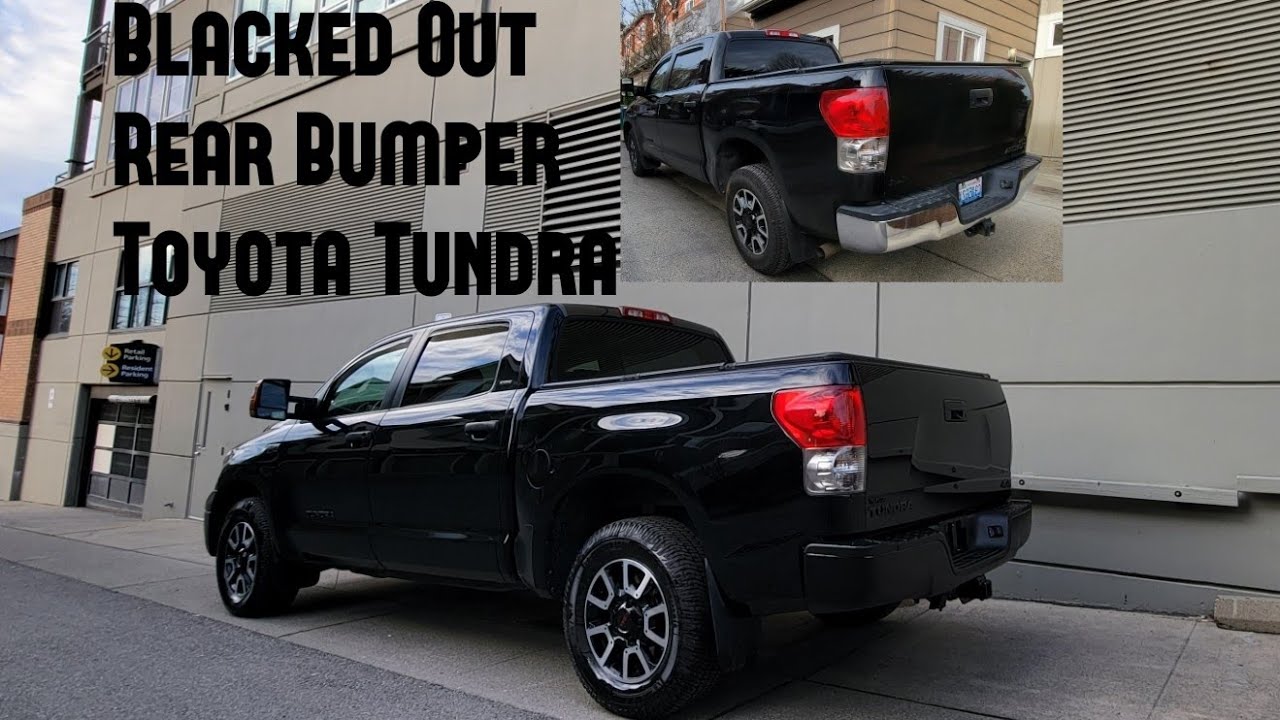 How To Install 2007-2013 Toyota Tundra Black Rear Bumper