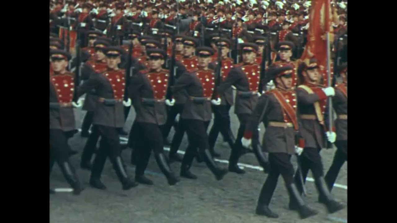 Soviet Army Victory Day Parade, 1965 Color Highlights