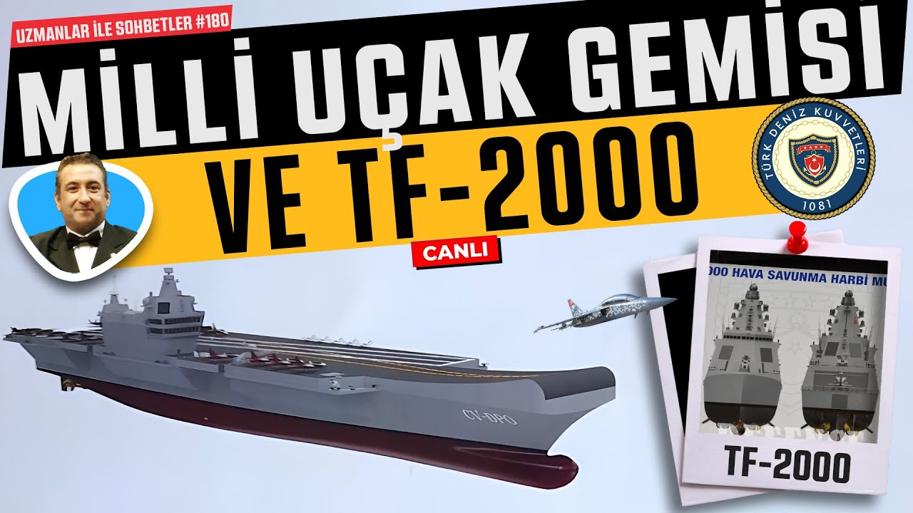 Milli Uçak Gemisi ve TF2000 | Canlı Soru - Cevap