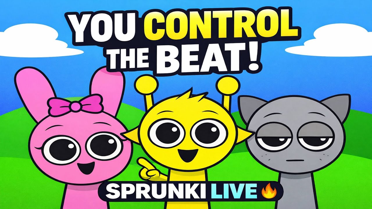 YOU CONTROL THE BEAT | SPRUNKI LIVE 🔥