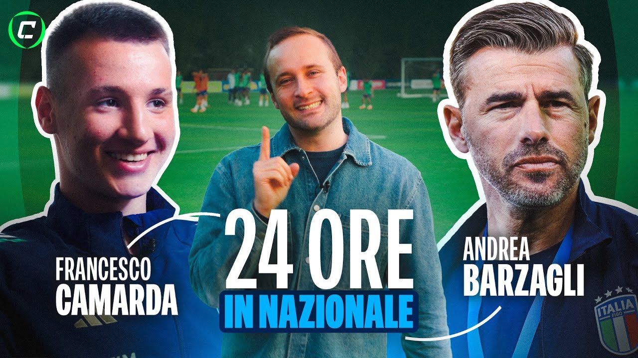 Una giornata da calciatore della NAZIONALE italiana