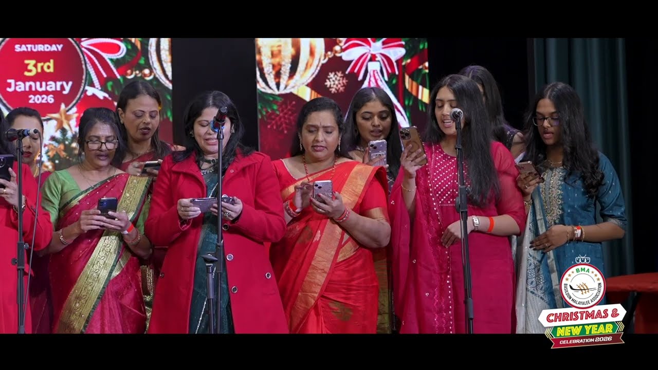Basildon Malayalee Association  Christmas 2025 & New year 2026 celebration-Carol Song