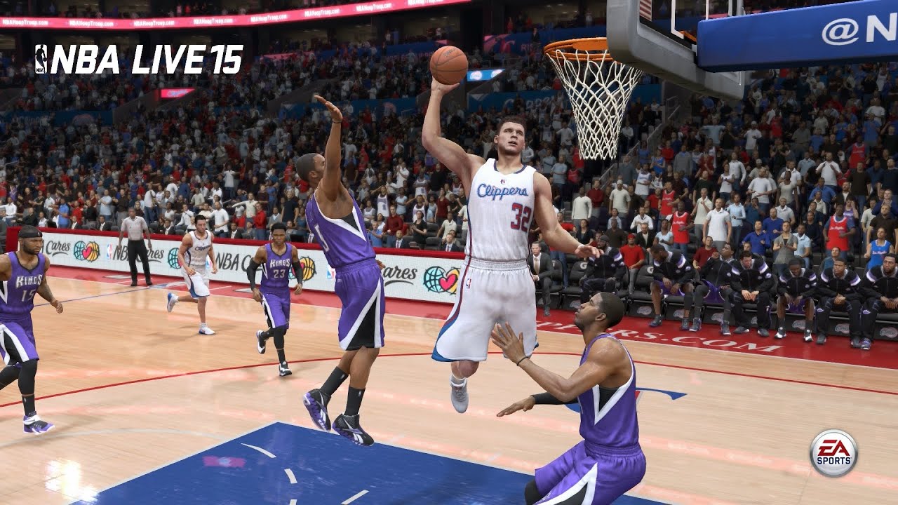 NBA Live 15 (Xbox One) - Clippers vs. Kings - Highlights - Lob City