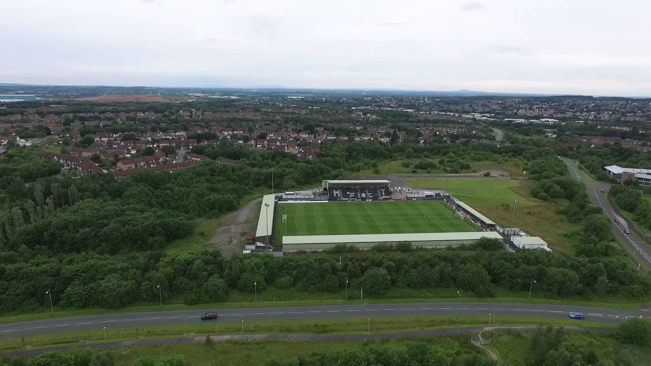 Hednesford Town FC Keys Park Quadcopter Flight