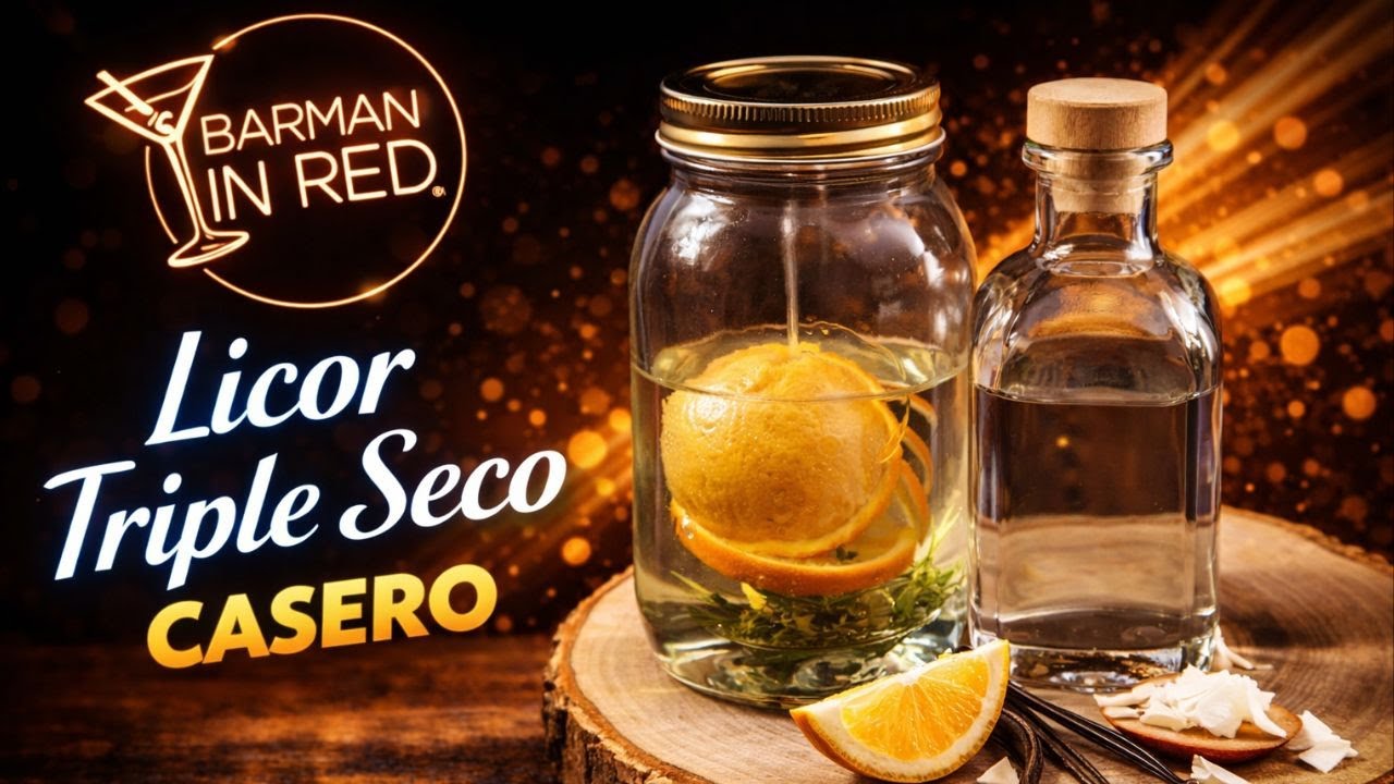 como hacer el licor TRIPLE SECO CASERO