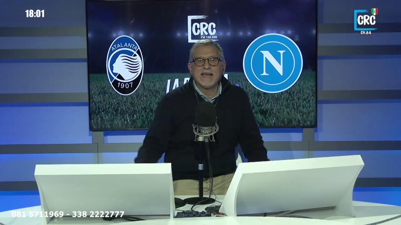 LA PARTITA DI CRC ATALANTA-NAPOLI 22 2 2026
