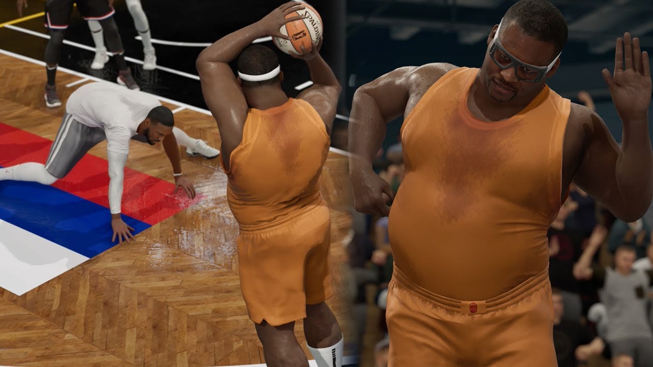 CREAM BIGGUMS MADE HIM DO A SPLIT! NBA Live 19 Live Run Gameplay