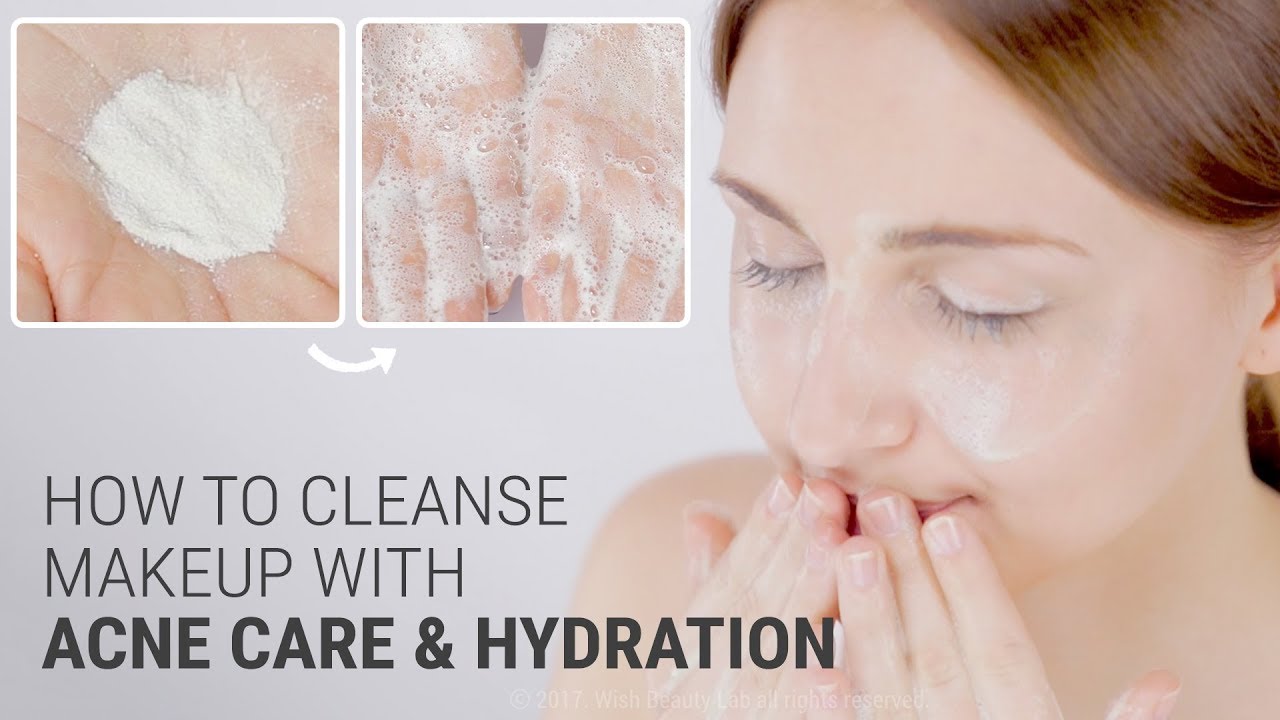 Best Cleanser for Acne Care & Hydration | By Wishtrend Green Tea & Enzyme Powder Wash