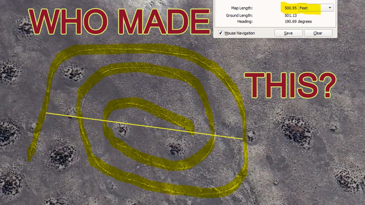 WHO MADE THESE MYSTERIOUS LINES IN THE WYOMING DESERT?
