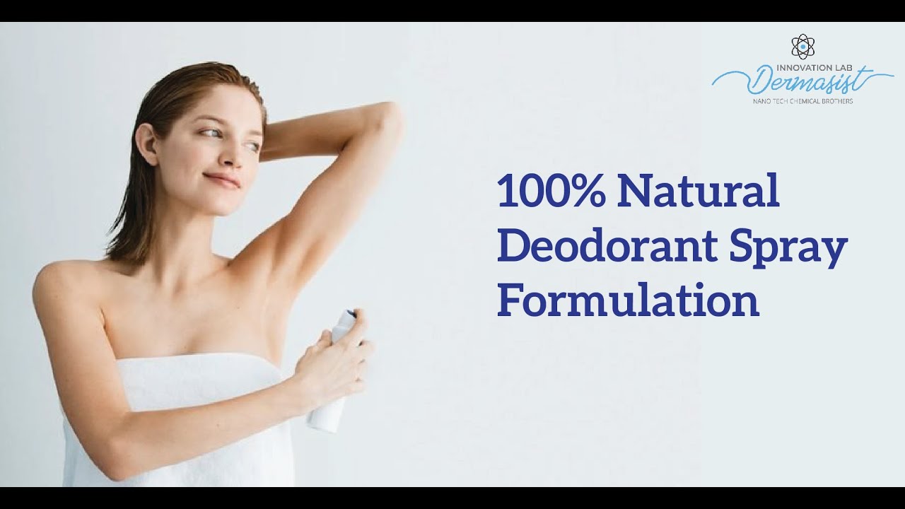 100% Natural Deodorant Spray | Dermasist Innovation Lab