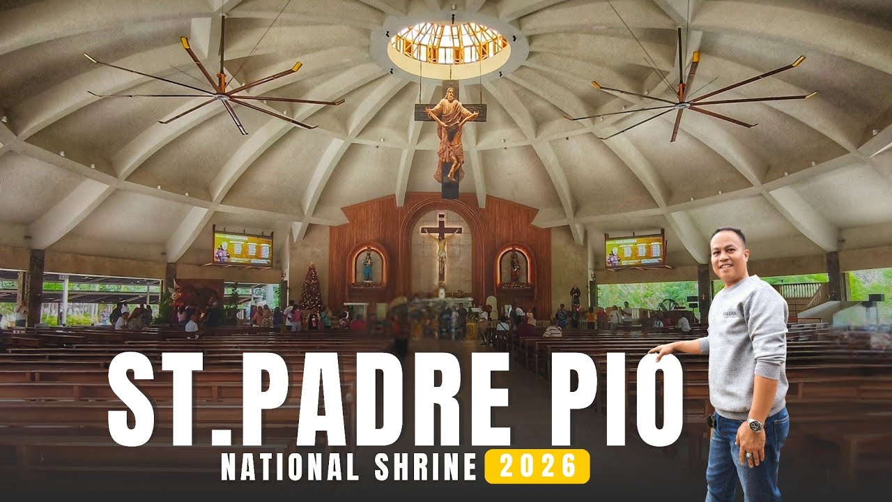 Padre Pio National Shrine | Sto. Tomas, Batangas 