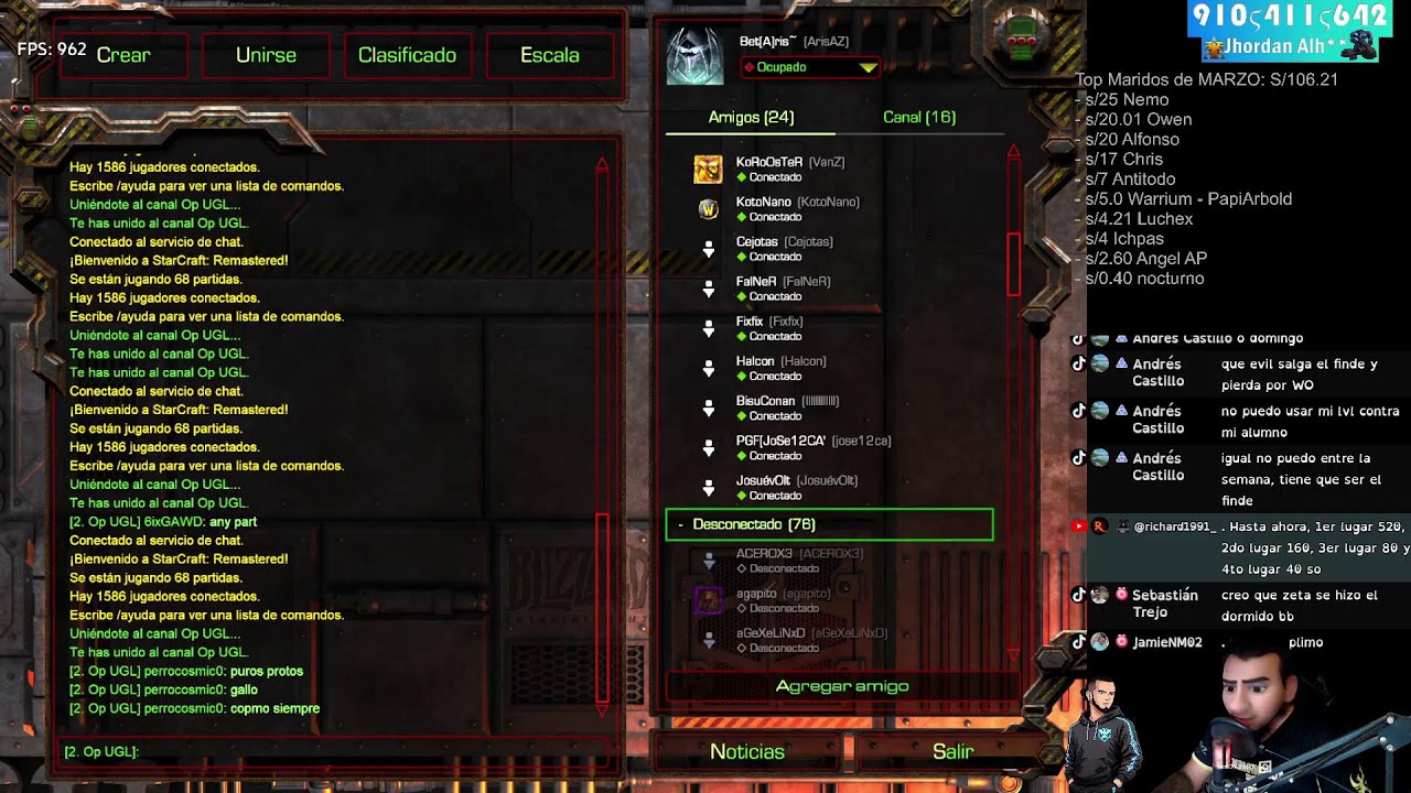 Torneo Libre 1vs1 | Bo7 | Semifinal | PerroComico vs KoRoOsTeR'Hero | Starcraft Fastest