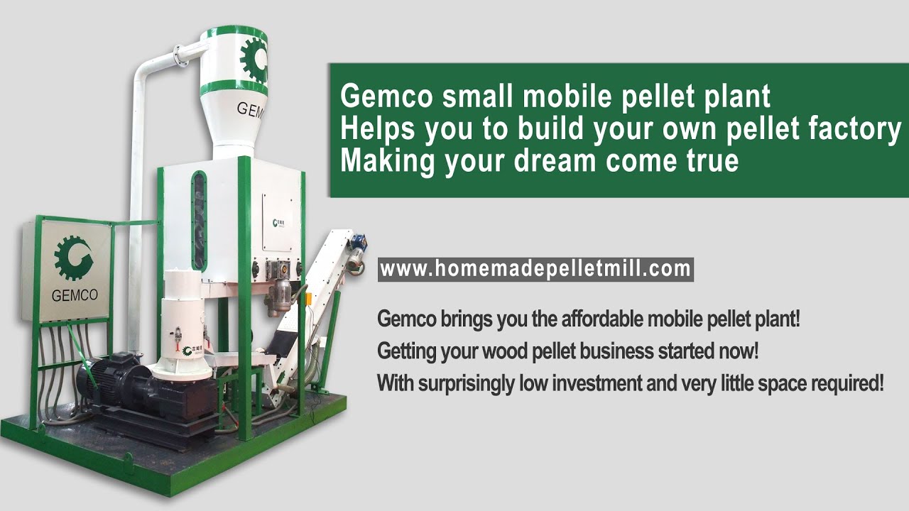 GEMCO Multifunctional Biomass Pellet Mill Plant is an Excellent Pellets Production Line
