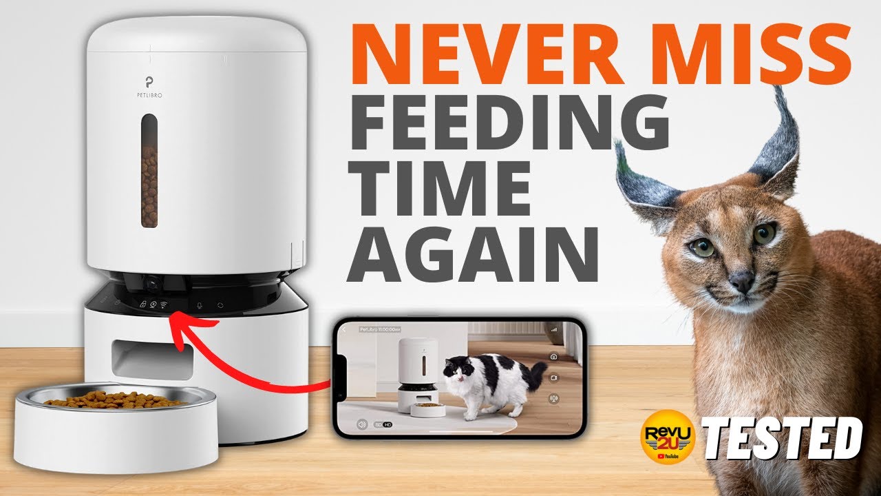 The Purr-Fect Pet Feeder w/ Camera? We Review the PETLIBRO Automatic Pet Feeder