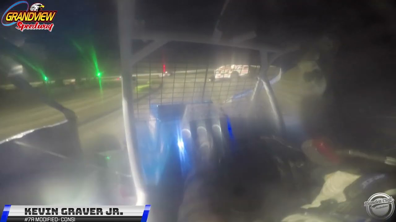 Kevin Graver Jr. On-Board 358 Modified Freedom 76er at Grandview Speedway September 21st, 2024!