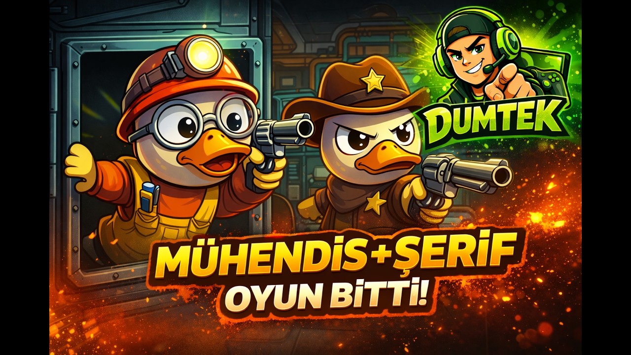 MÜHENDİS + ŞERİF = KESİN ZAFER! Goose Goose Duck Bölüm 14