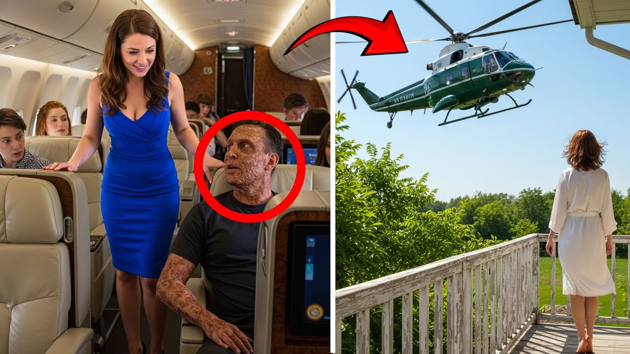 ÁTADTA Első Osztályú Helyét a SEBESÜLT Férfinak... Hetek Múlva az ELNÖKI HELIKOPTER Szállt Le Nála