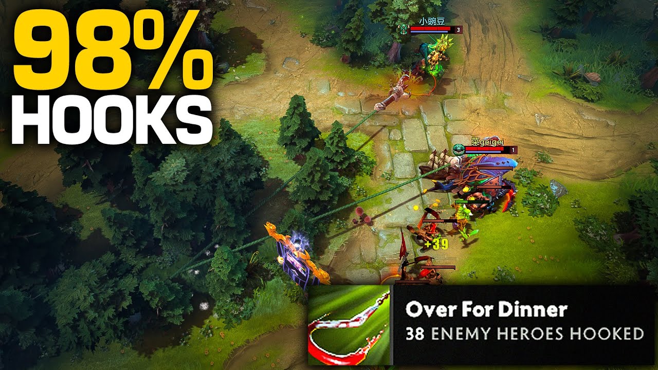Every Hook Hits Every Enemy Dies — No Escape From Pudge 5 | Pudge Official