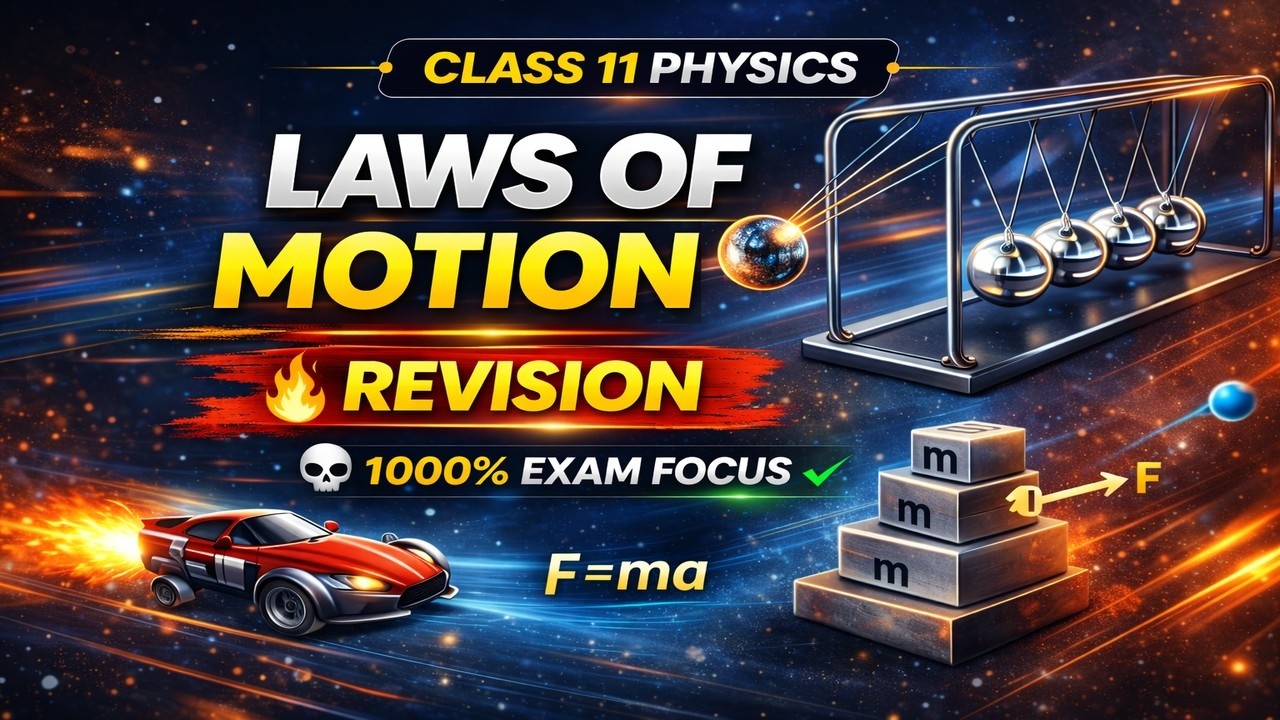CBSE Class 11 || Physics || Laws of Motion || Animation || in English