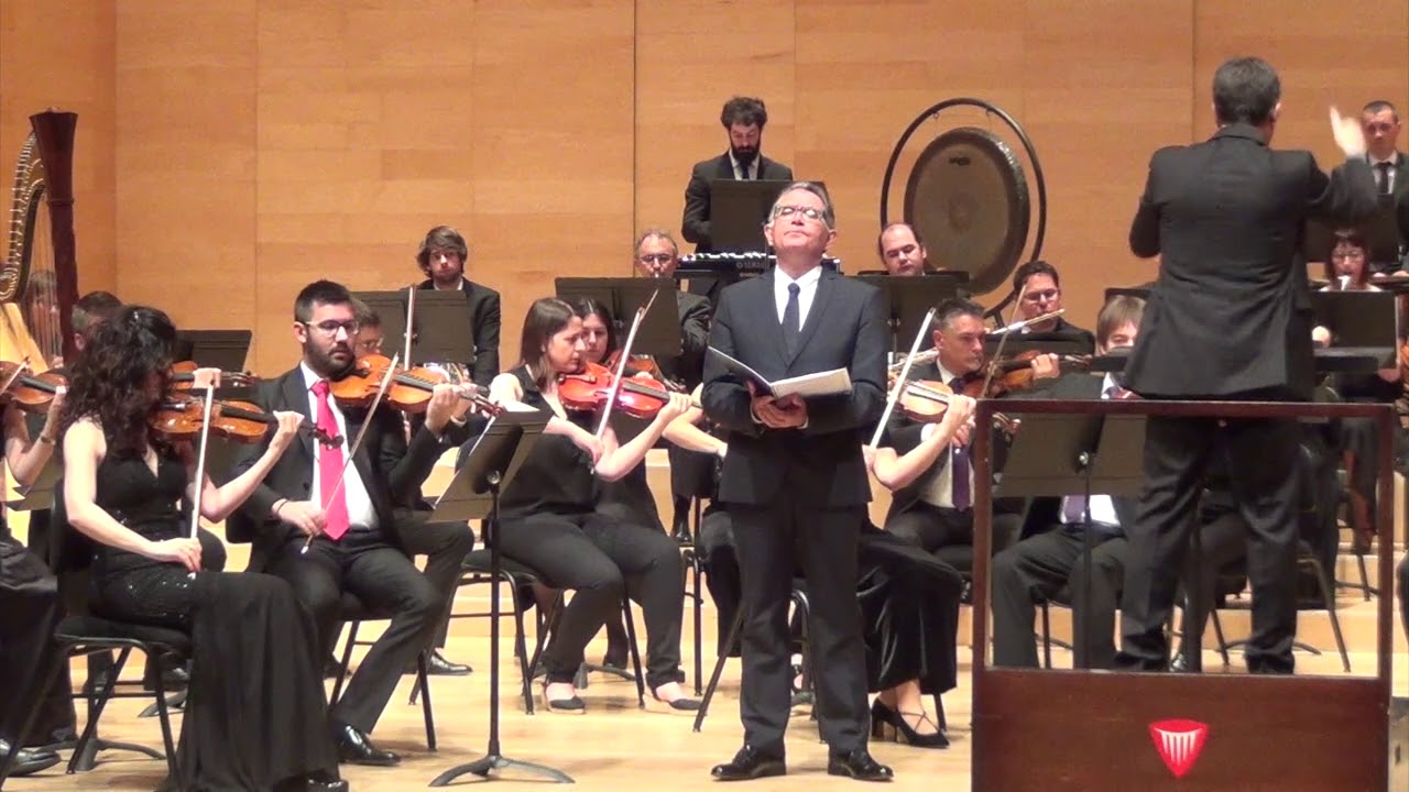 Mahler Kindertotenlieder I. Nun will die Sonn´so hell aufgehn. Orquesta Sinfónica de La Rioja Spain