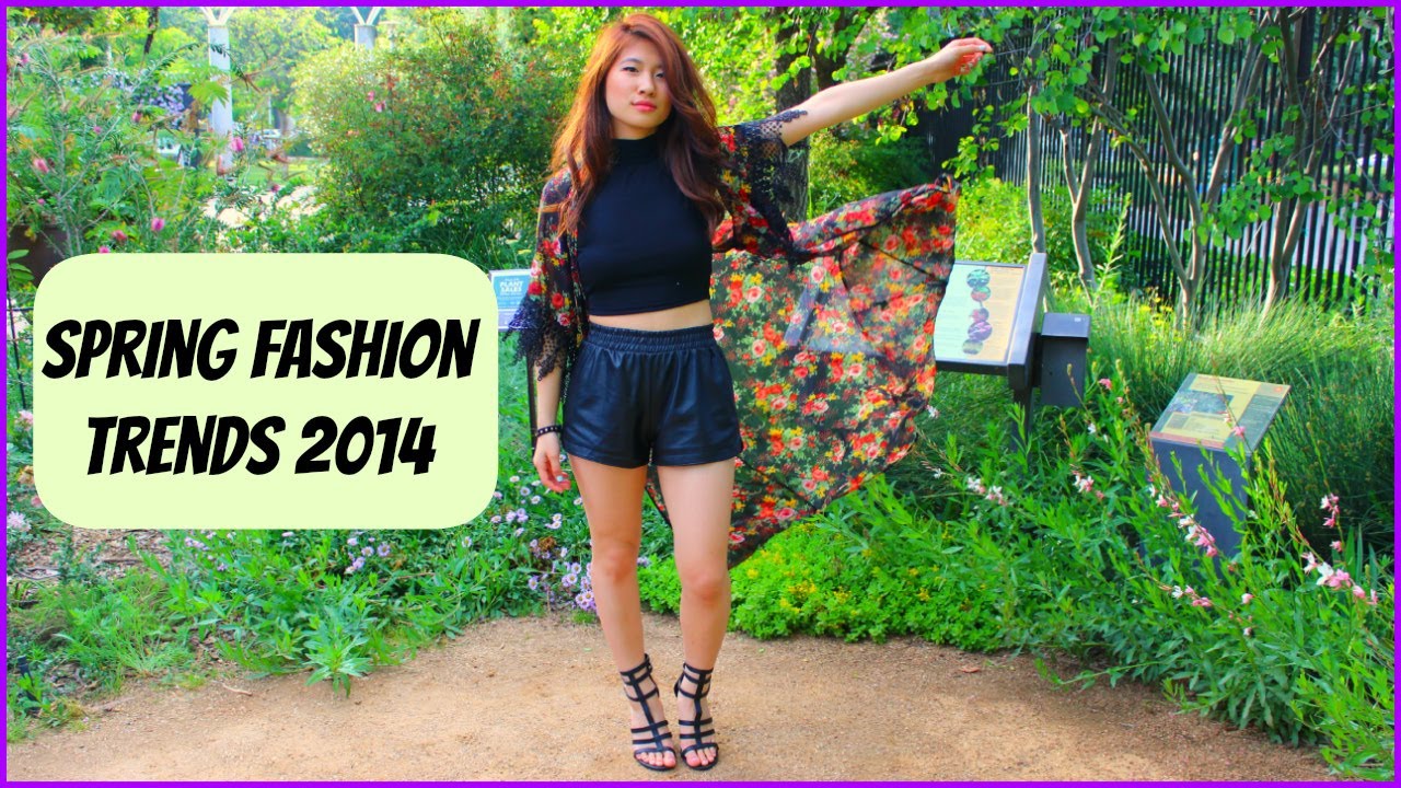 Spring Fashion Trends 2014 (4 Outfit Ideas)